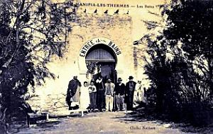 1760- Bou-Hanifia-les-Thermes - Les Bains en 1922